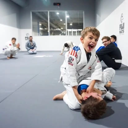 Kids BJJ class